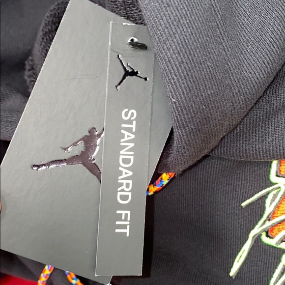Mens Nike Air Jordan Hoody - Picture 5 of 6